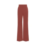 Max Mara Eliseo Tuxedo-Style Cady Trousers in Antique Rose | Tailored pants | Luxury Shoes 