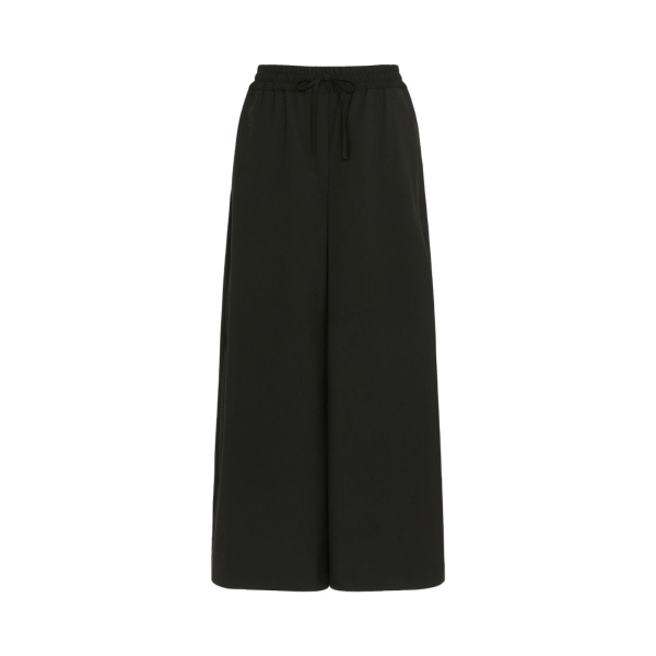 Max Mara Elmo Stretch Wool Joggers in Black
