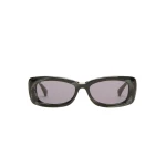 Max Mara Elodia Rectangular Sunglasses in Black | Sunglasses | Luxury Shoes 