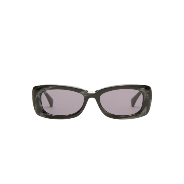 Max Mara Elodia Rectangular Sunglasses in Black | Sunglasses | Luxury Shoes 