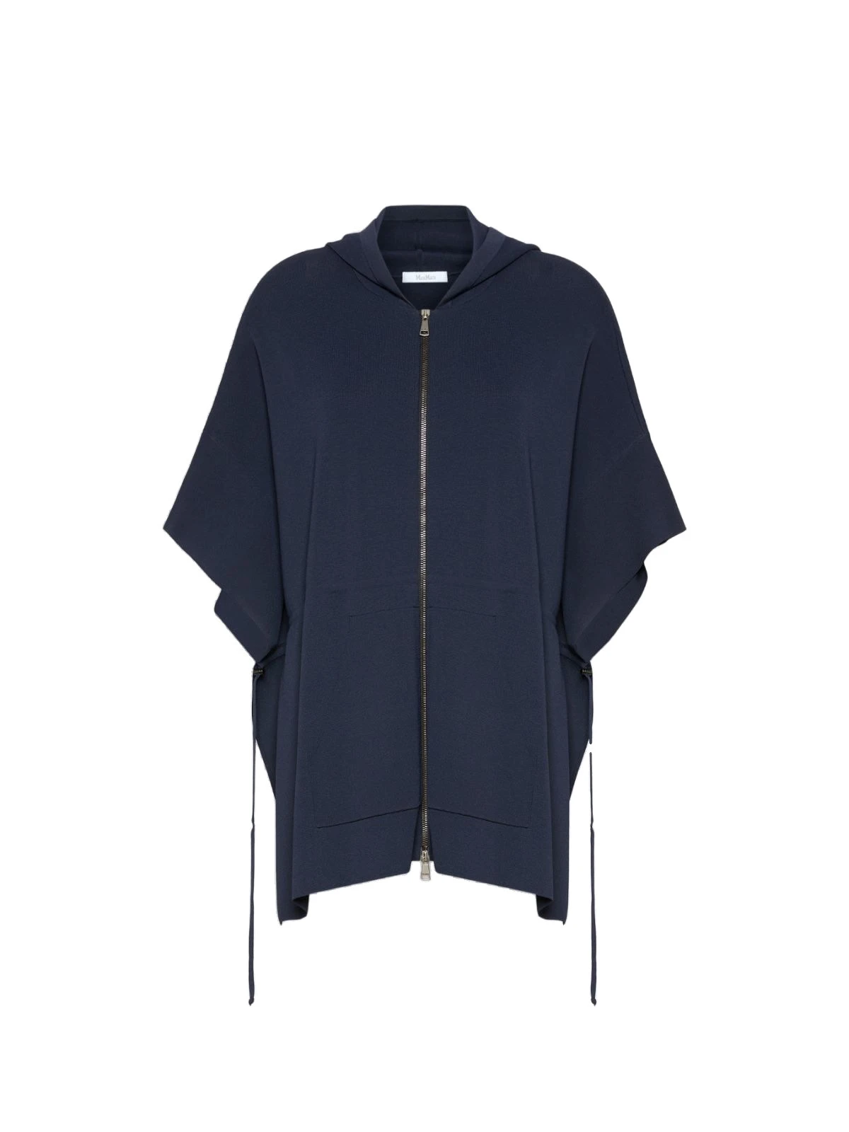 Max Mara Elogio Viscose Crepe Hooded Cardigan in Ultramarine Max Mara Elogio Viscose Crepe Hooded Cardigan in Ultramarine | Cardigan | Luxury Shoes