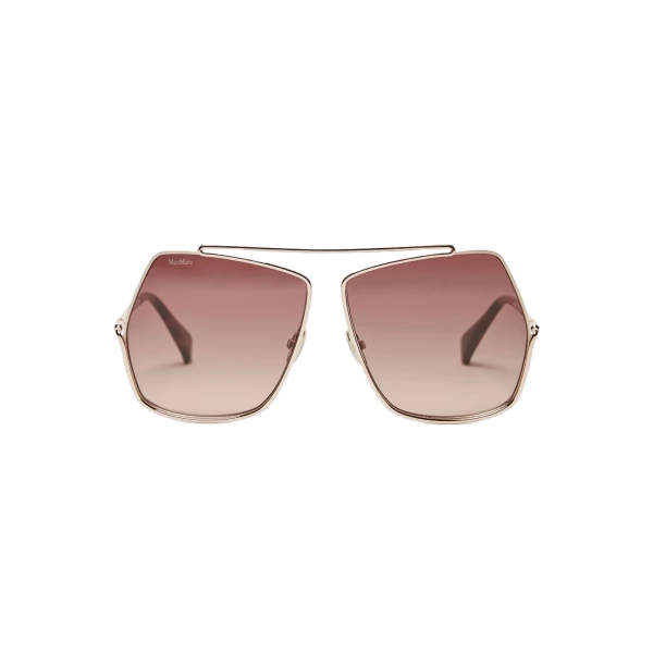 Elsa Geometric Sunglasses in Pink