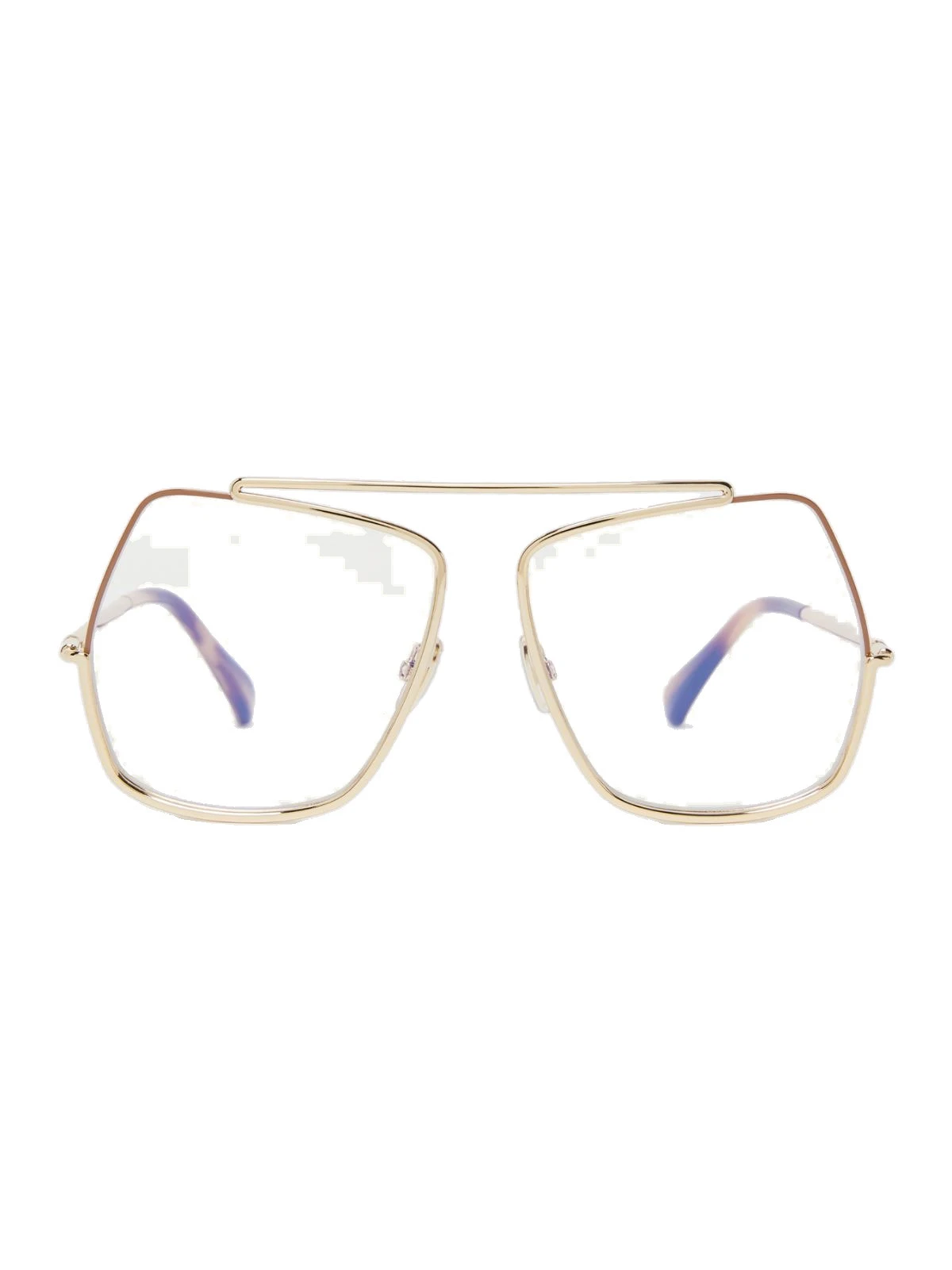 Max Mara Elsav Square Metal Sunglasses in Gold Max Mara Elsav Square Metal Sunglasses in Gold | Women | Luxury Shoes