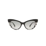 Max Mara Esedra Acetate Cat-Eye Glasses in Black | Sunglasses | Luxury Shoes 