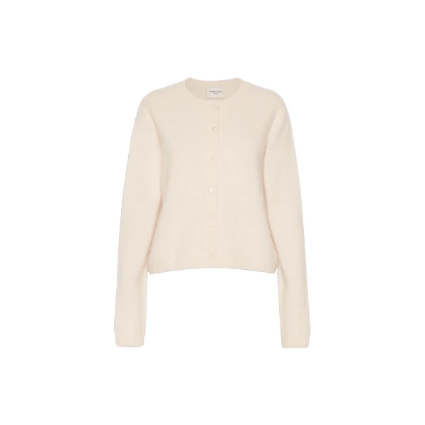Max Mara Esposto Wool and Cashmere Cardigan in Ice Grey | Cardigan | Luxury Shoes 