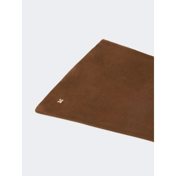 Max Mara Estremo Long Suede Gloves in Brown | Gloves | Luxury Shoes 