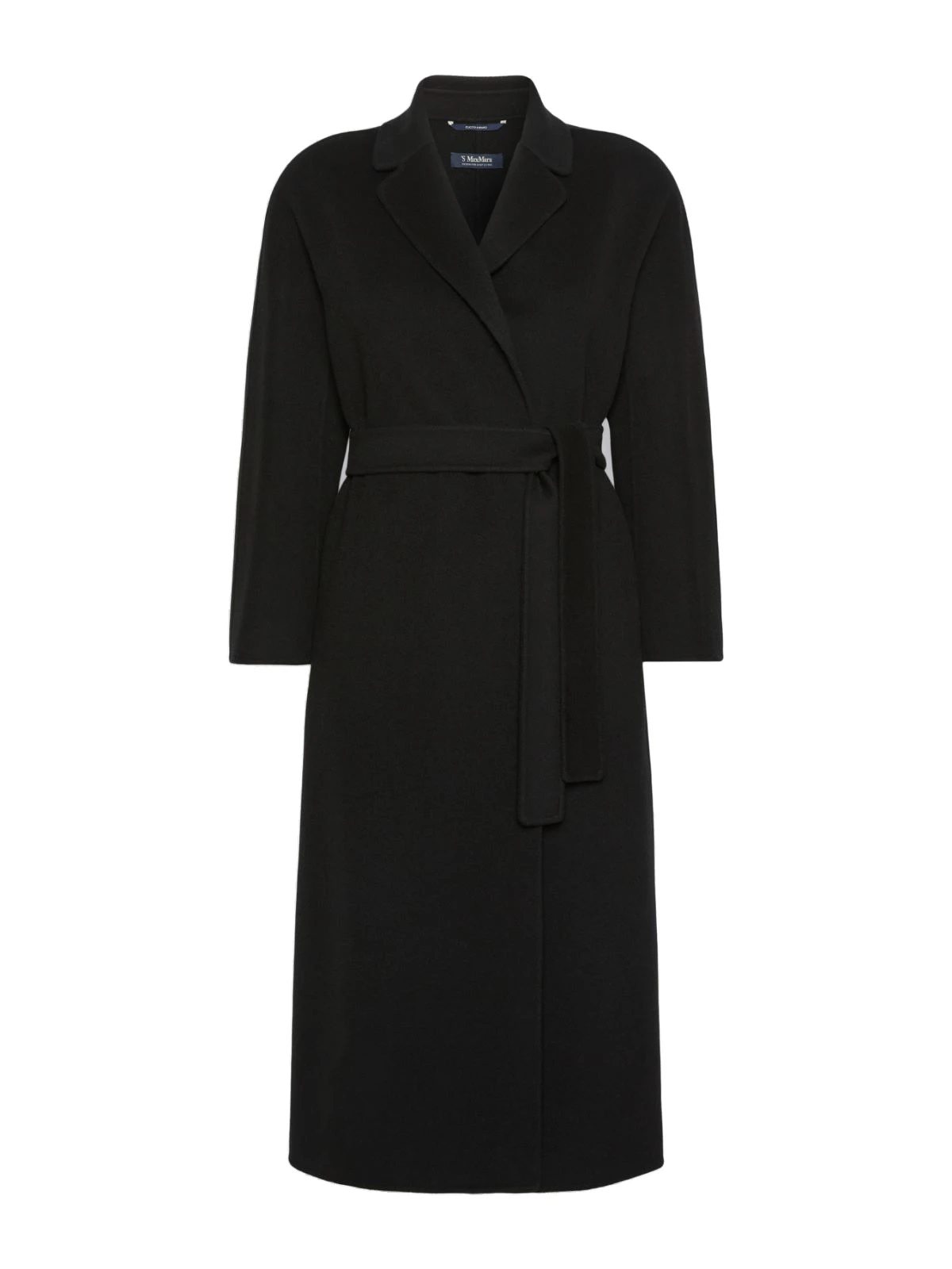 Max Mara Esturia Double-Faced Wool Midi Coat in Black Max Mara Esturia Double-Faced Wool Midi Coat in Black | Wool Coat | Luxury Shoes
