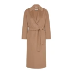Max Mara Esturia Double-Faced Wool Midi Coat in Camel | Wool Coat | Luxury Shoes 