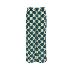 Max Mara Eusebio Printed Silk Crepe de Chine Trousers in Dark Green | Tailored pants | Luxury Shoes 