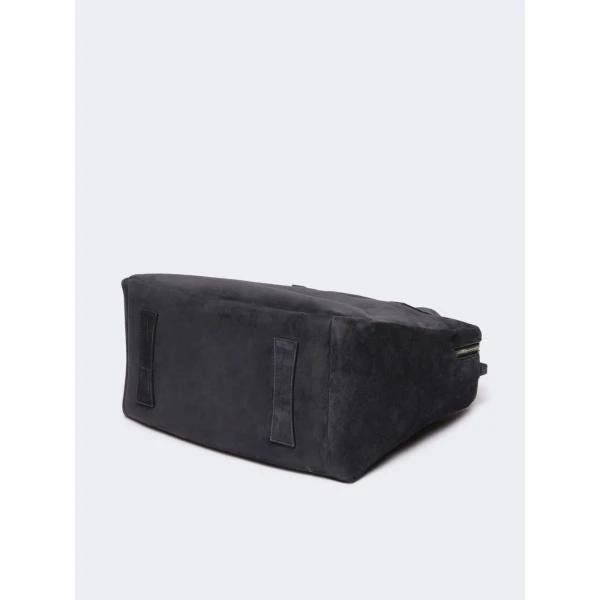 Max Mara Extra-Large Split Leather Shoulder Bag in Dark Grey | Shoulder & Crossbody Bags | Luxury Shoes 