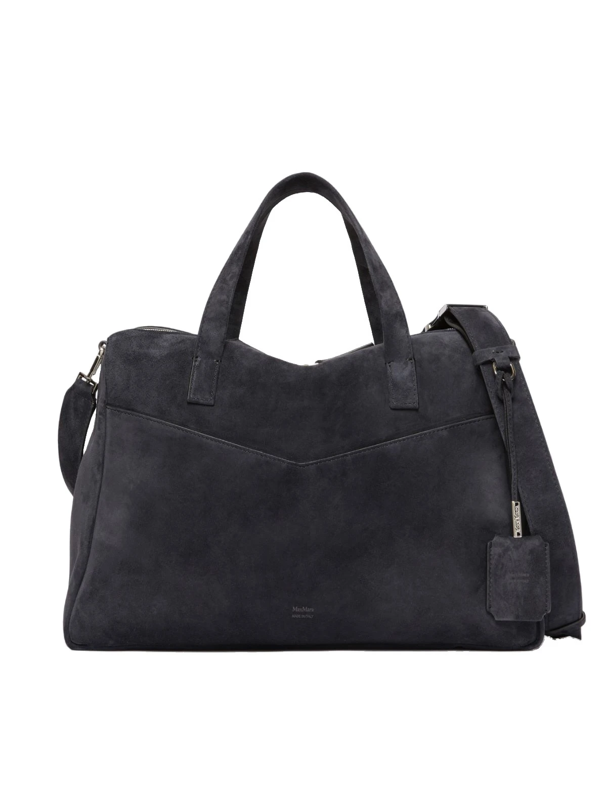 Max Mara Extra-Large Split Leather Shoulder Bag in Dark Grey Max Mara Extra-Large Split Leather Shoulder Bag in Dark Grey | Shoulder & Crossbody Bags | Luxury Shoes
