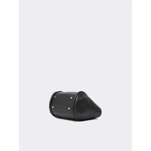 Max Mara Extra Small Leather Marine Bag in Black | Mini Bags | Luxury Shoes 