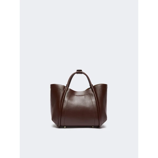 Max Mara Extra Small Leather Marine Bag in Brown | Mini Bags | Luxury Shoes 
