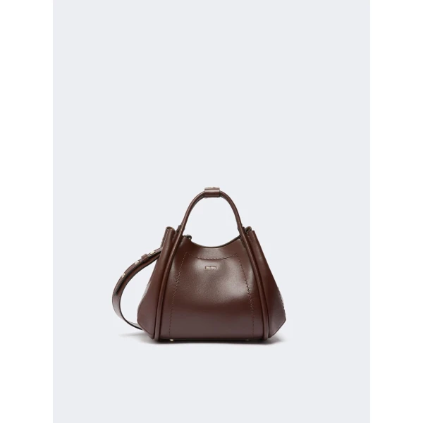 Max Mara Extra Small Leather Marine Bag in Brown | Mini Bags | Luxury Shoes 