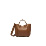 Max Mara Extra Small Leather Marine Bag in Brown Bronze | Mini Bags | Luxury Shoes 