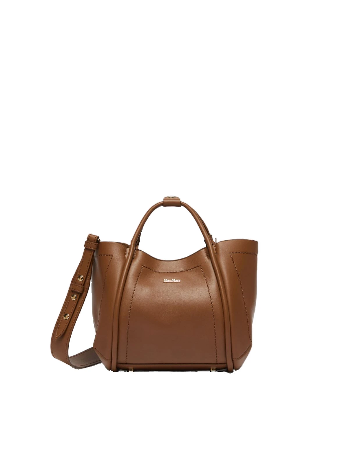 Max Mara Extra Small Leather Marine Bag in Brown Bronze Max Mara Extra Small Leather Marine Bag in Brown Bronze | Mini Bags | Luxury Shoes