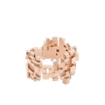 Max Mara Faida Rhinestone Bracelet in Bronze | Bracelets | Luxury Shoes 