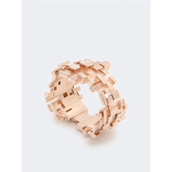 Max Mara Faida Rhinestone Bracelet in Bronze | Bracelets | Luxury Shoes 