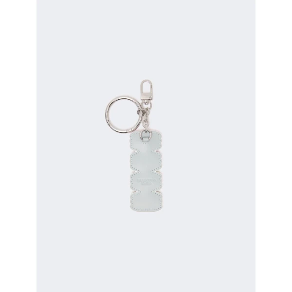 Max Mara Fantino Leather Keyring in Fuchsia | Bag charms | Luxury Shoes 
