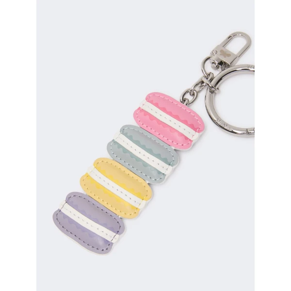 Max Mara Fantino Leather Keyring in Fuchsia | Bag charms | Luxury Shoes 