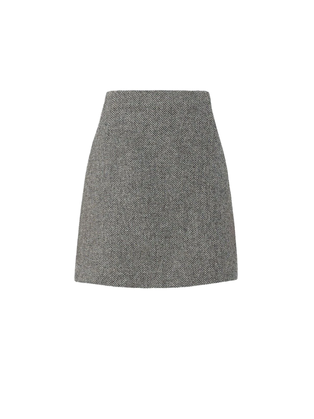 Max Mara Farnese Wool Blend Mini Skirt in Dark Grey Max Mara Farnese Wool Blend Mini Skirt in Dark Grey | Mini Skirts | Luxury Shoes