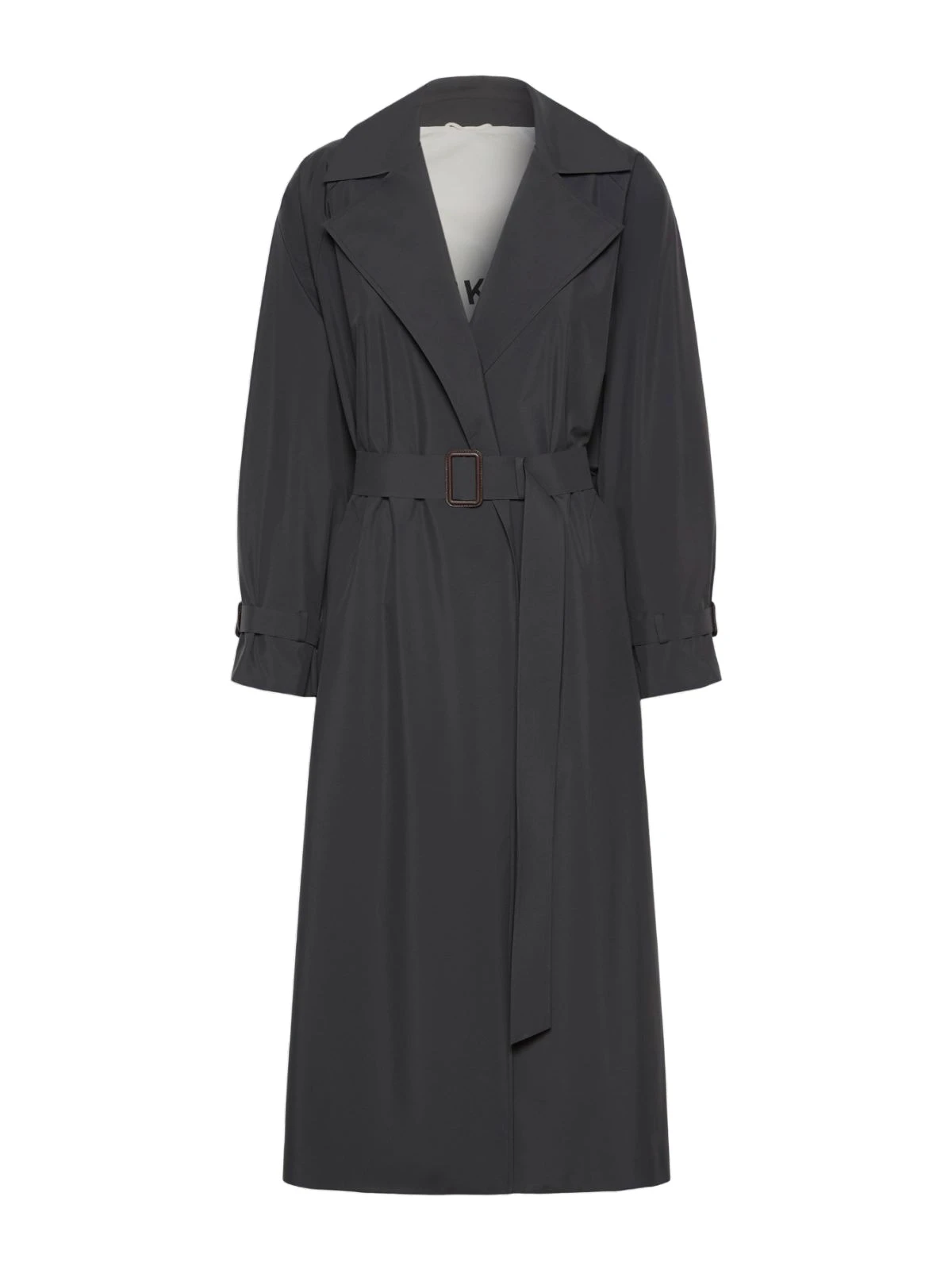 Max Mara Fatto Long Water-Repellent Trench Coat in Black Max Mara Fatto Long Water-Repellent Trench Coat in Black | Trench Coat | Luxury Shoes