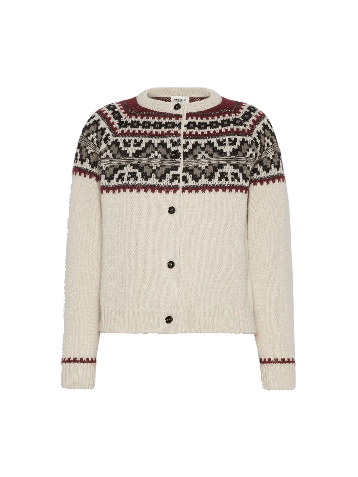 Max Mara Febe Alpaca Blend Cardigan in Ivory Max Mara Febe Alpaca Blend Cardigan in Ivory | Cardigan | Luxury Shoes
