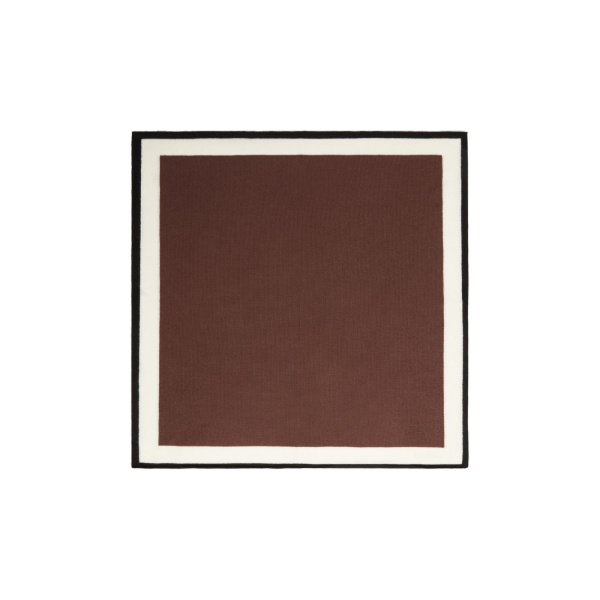 Max Mara Fidato Oversized Cashmere Foulard in Brown | Scarves | Luxury Shoes 