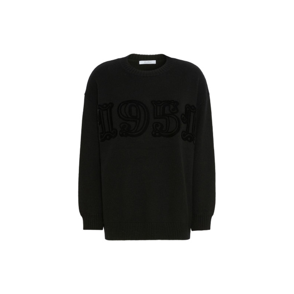Max Mara Fido Wool and Cashmere Jumper in Black | Sweaters | Luxury Shoes 