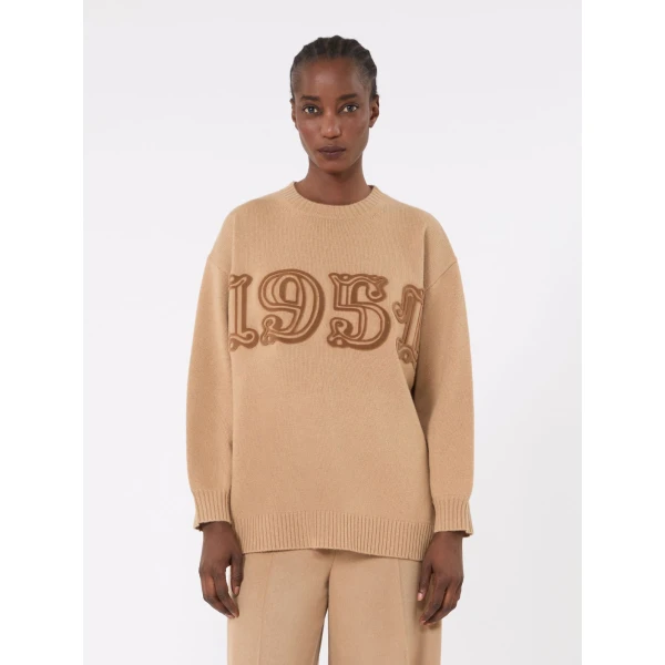 Max Mara Fido Wool and Cashmere Jumper in Camel | Sweaters | Luxury Shoes 