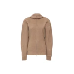 Max Mara Filtro Wool and Cashmere Jersey Sweatshirt in Beige | Sweaters | Luxury Shoes 
