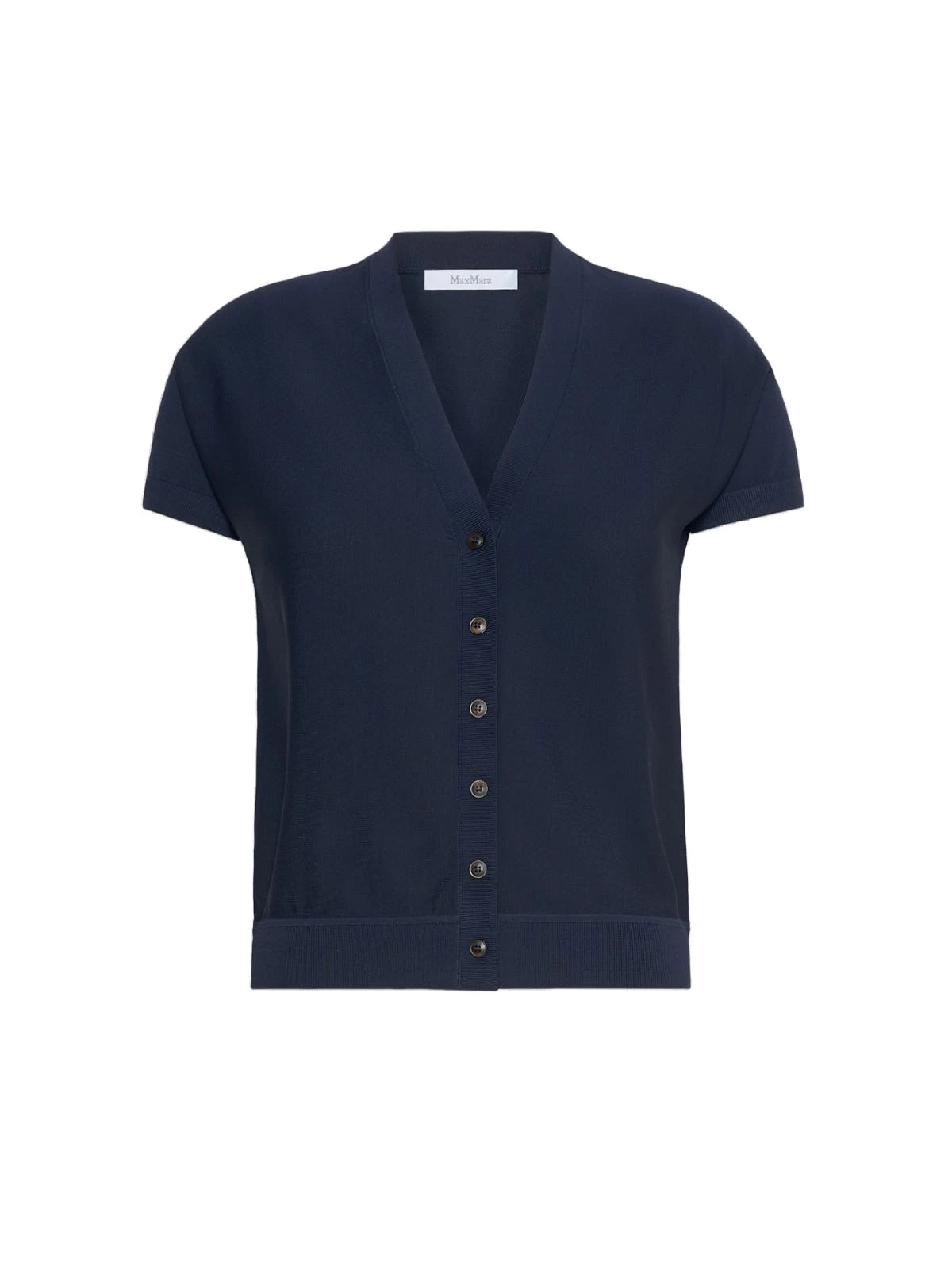Max Mara Finito Viscose Crepe Cardigan in Ultramarine Max Mara Finito Viscose Crepe Cardigan in Ultramarine | Cardigan | Luxury Shoes