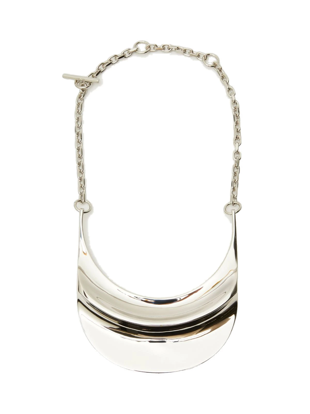 Max Mara Fiocchi Crescent Pendant Necklace in Silver Max Mara Fiocchi Crescent Pendant Necklace in Silver | Women | Luxury Shoes