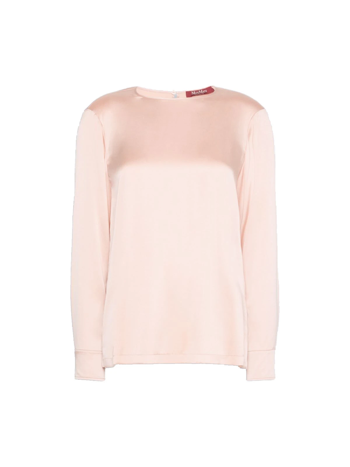 Max Mara Fiordi Silk Satin Blouse in Pink Max Mara Fiordi Silk Satin Blouse in Pink | Blouse | Luxury Shoes