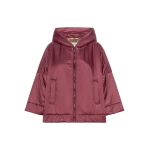 Max Mara Fiore Padded Hooded Water-Repellent Jacket in Red | Jackets | Luxury Shoes 