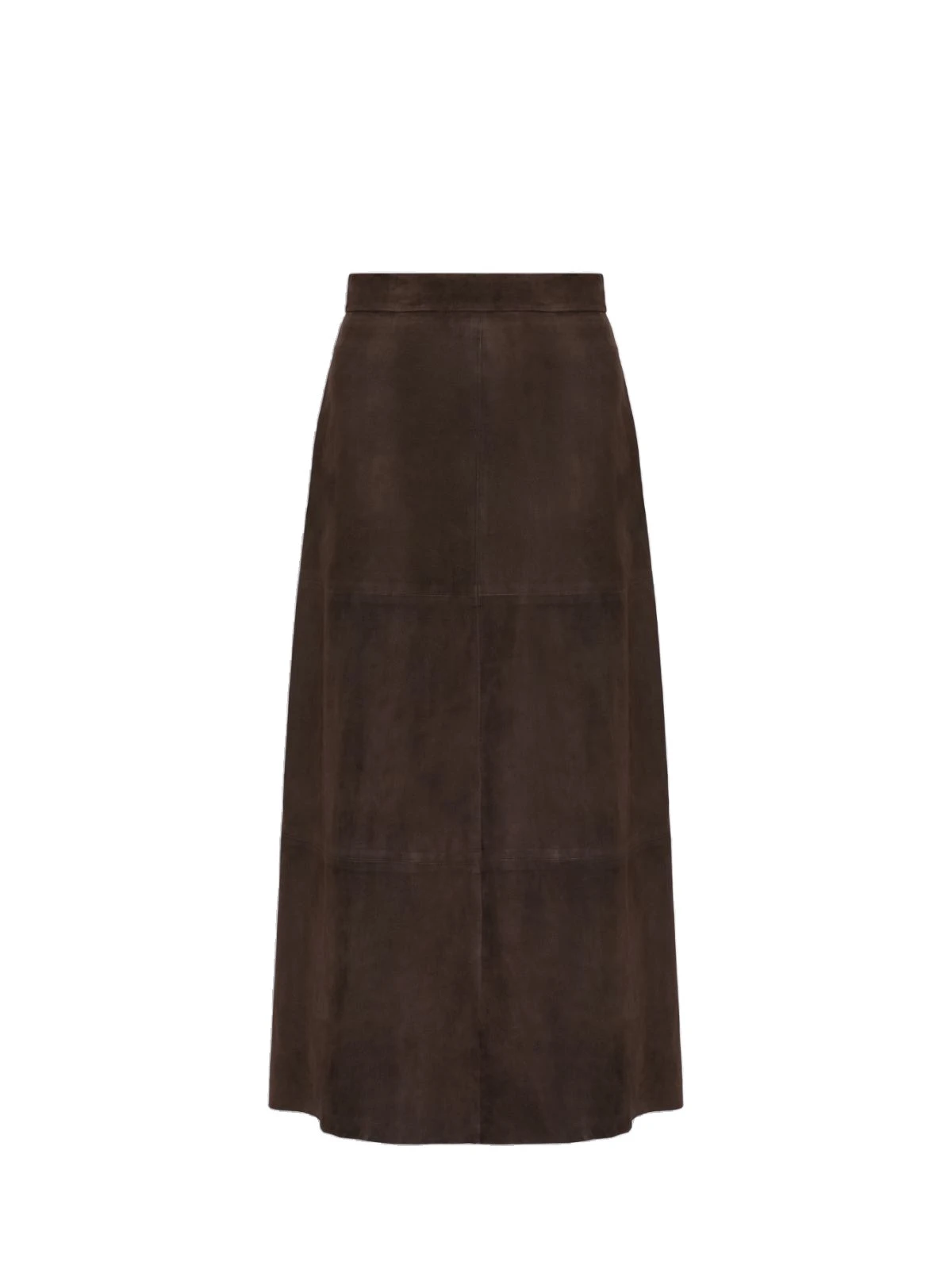 Max Mara Fiorire Flared Suede Skirt in Brown Max Mara Fiorire Flared Suede Skirt in Brown | Leather Skirts | Luxury Shoes