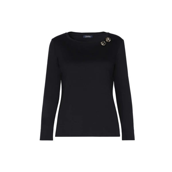 Fiorito Cotton Jersey T-Shirt in Ultramarine