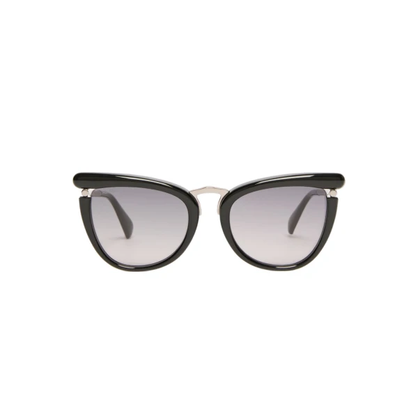 Fischio Acetate Butterfly Glasses in Black