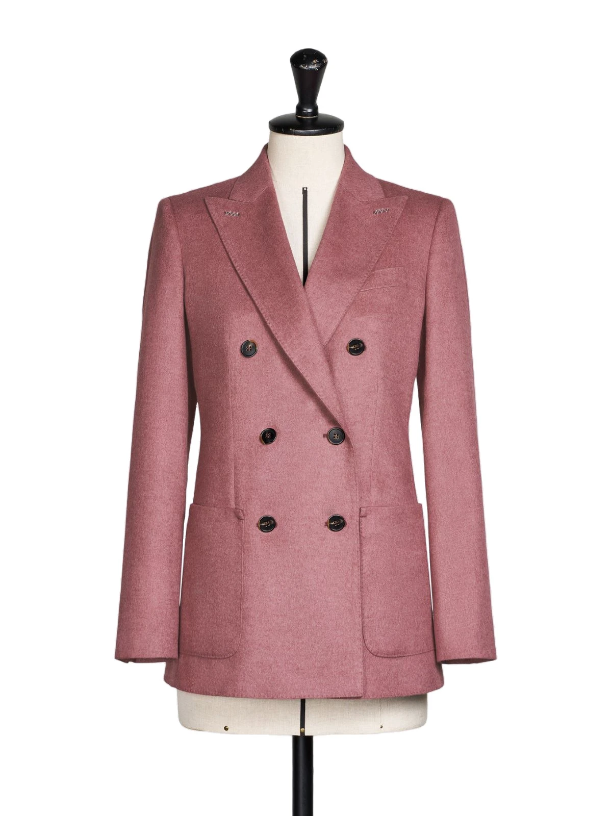 Max Mara Flash Double-Breasted Silk and Cashmere Blazer in Pink Max Mara Flash Double-Breasted Silk and Cashmere Blazer in Pink | Blazers | Luxury Shoes