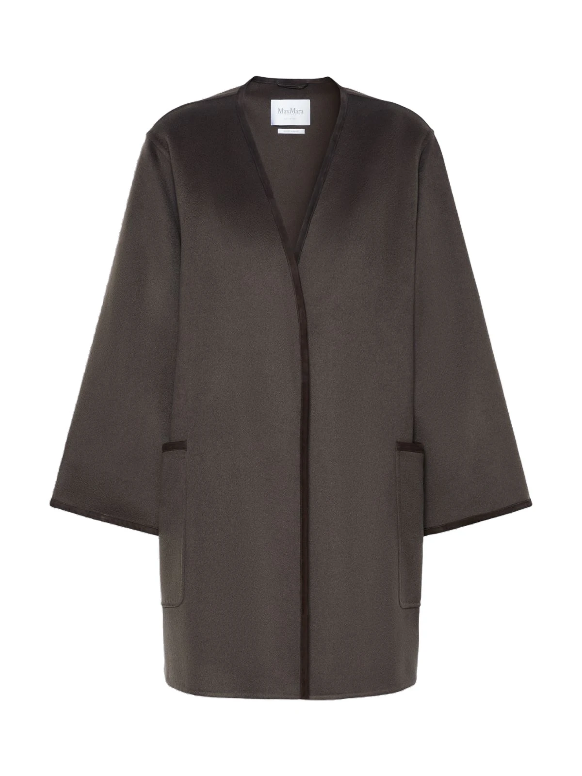 Max Mara Flipper Cashmere Cape-Style Coat in Mud Max Mara Flipper Cashmere Cape-Style Coat in Mud | Coats | Luxury Shoes