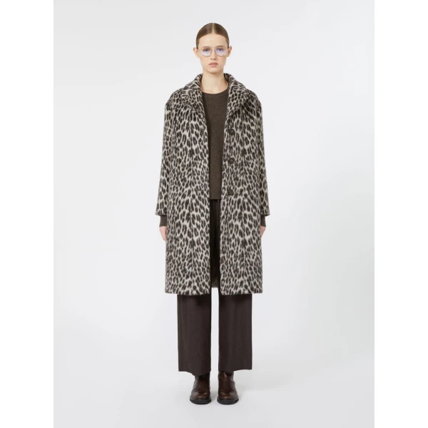 Max Mara Floria Stretch Wool Joggers in Brown | Sweatpants | Luxury Shoes 