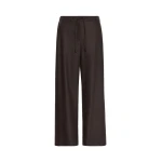 Max Mara Floria Stretch Wool Joggers in Brown | Sweatpants | Luxury Shoes 