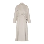 Max Mara Fragola Cashmere Redingote Coat in Sand | Wool Coat | Luxury Shoes 