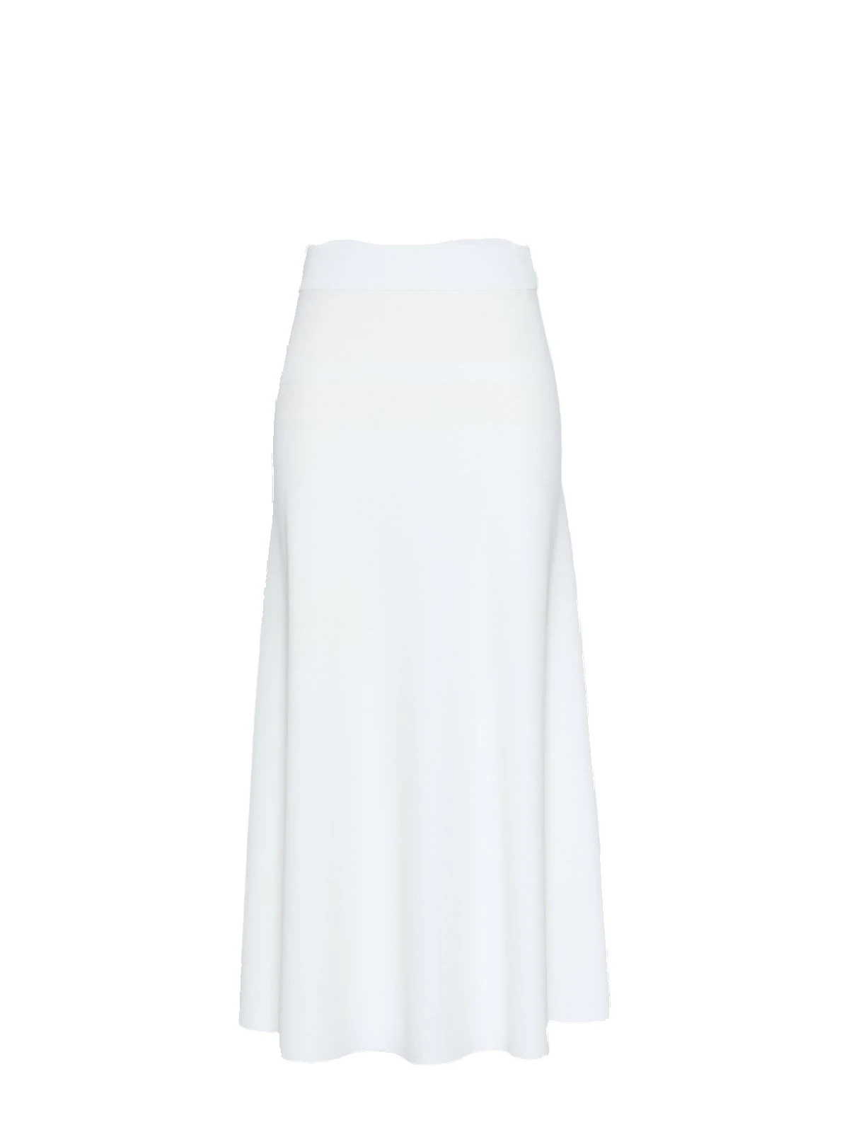 Max Mara Fuggito Viscose Yarn Skirt in White Max Mara Fuggito Viscose Yarn Skirt in White | Midi Skirts | Luxury Shoes