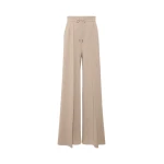Max Mara Funale Wool and Cashmere Trousers in Beige | Wide leg pants | Luxury Shoes 