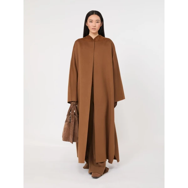 Max Mara Funale Wool and Cashmere Trousers in Camel | Wide leg pants | Luxury Shoes 