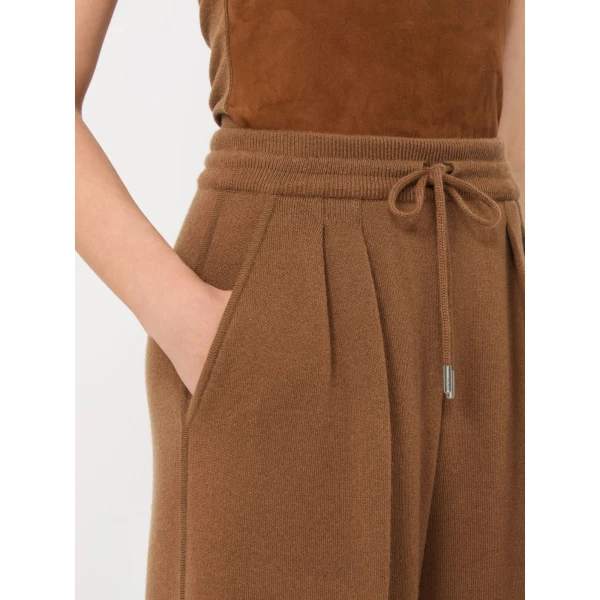 Max Mara Funale Wool and Cashmere Trousers in Camel | Wide leg pants | Luxury Shoes 