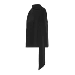 Max Mara Fune Sleeveless Crepe de Chine Top in Black | Sleeveless | Luxury Shoes 