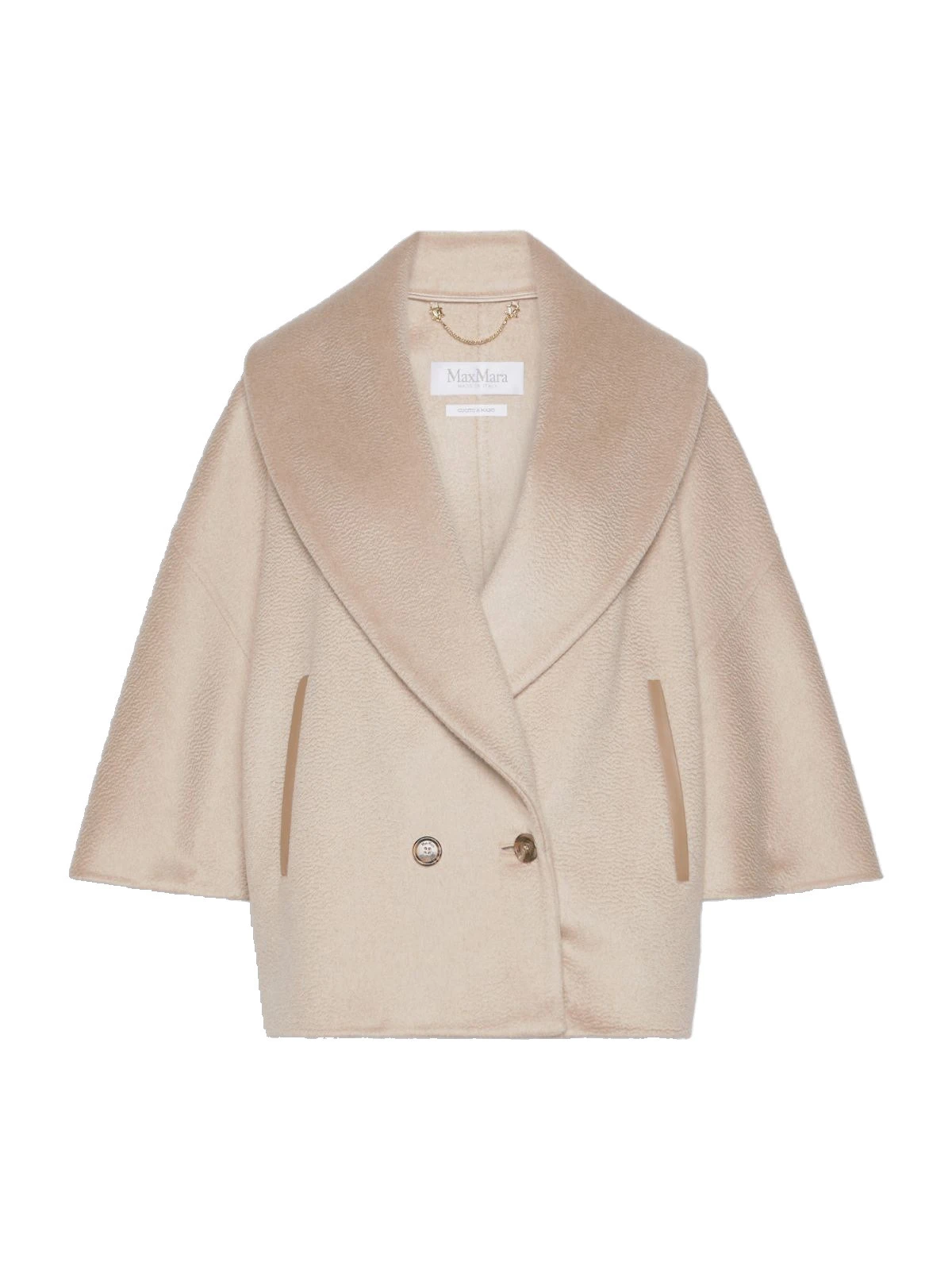 Max Mara Galosce Cashmere Drap Cape in Beige Max Mara Galosce Cashmere Drap Cape in Beige | Women | Luxury Shoes