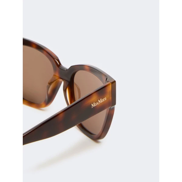 Max Mara Gamma Butterfly Sunglasses in Tawny Bronze Brown | Sunglasses | Luxury Shoes 